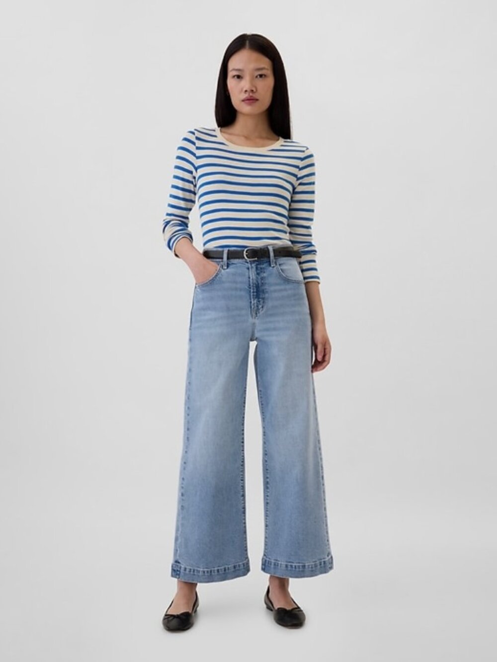 NWOT Gap High Rise Wide Leg Jeans size 16